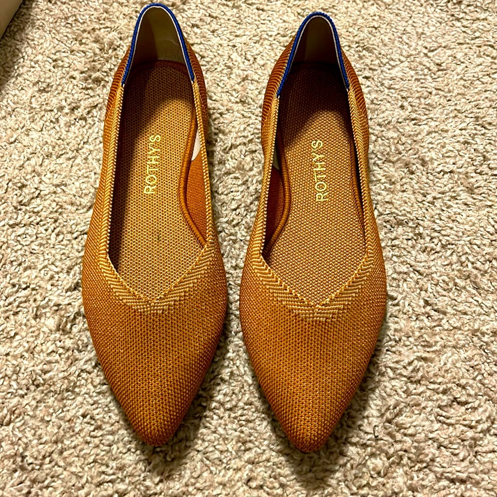 BNWT Rothy’s Pointed flats